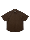 深啡色短袖恤衫